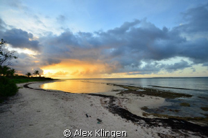 Sunrise in Anguilla by Alex Klingen 